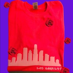 Unisex Custom Los Angeles Skyscraper Tee